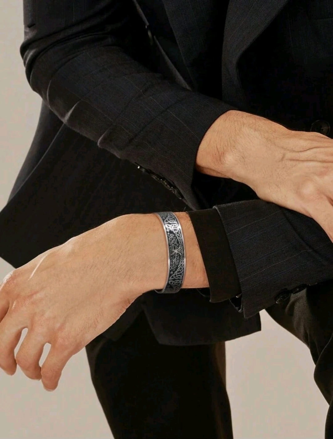 Vowryn Rootline Tree of Life Cuff