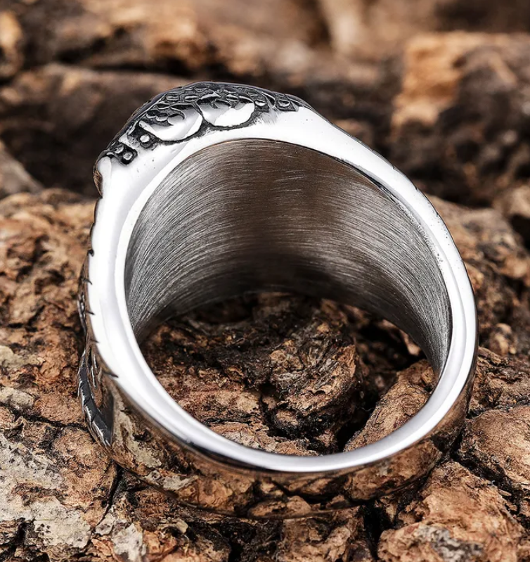 Vowryn Ironform Geometric Ring