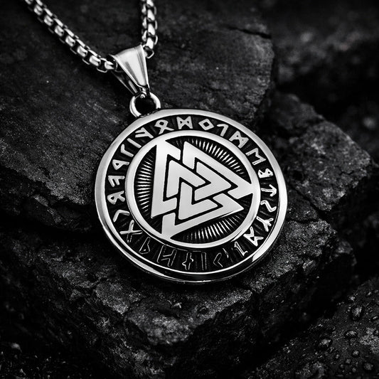 Vowryn Oathmark Valknut Necklace