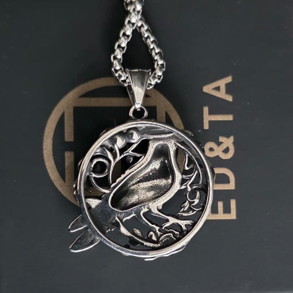Vowryn Ravenwise Pendant Necklace for Women