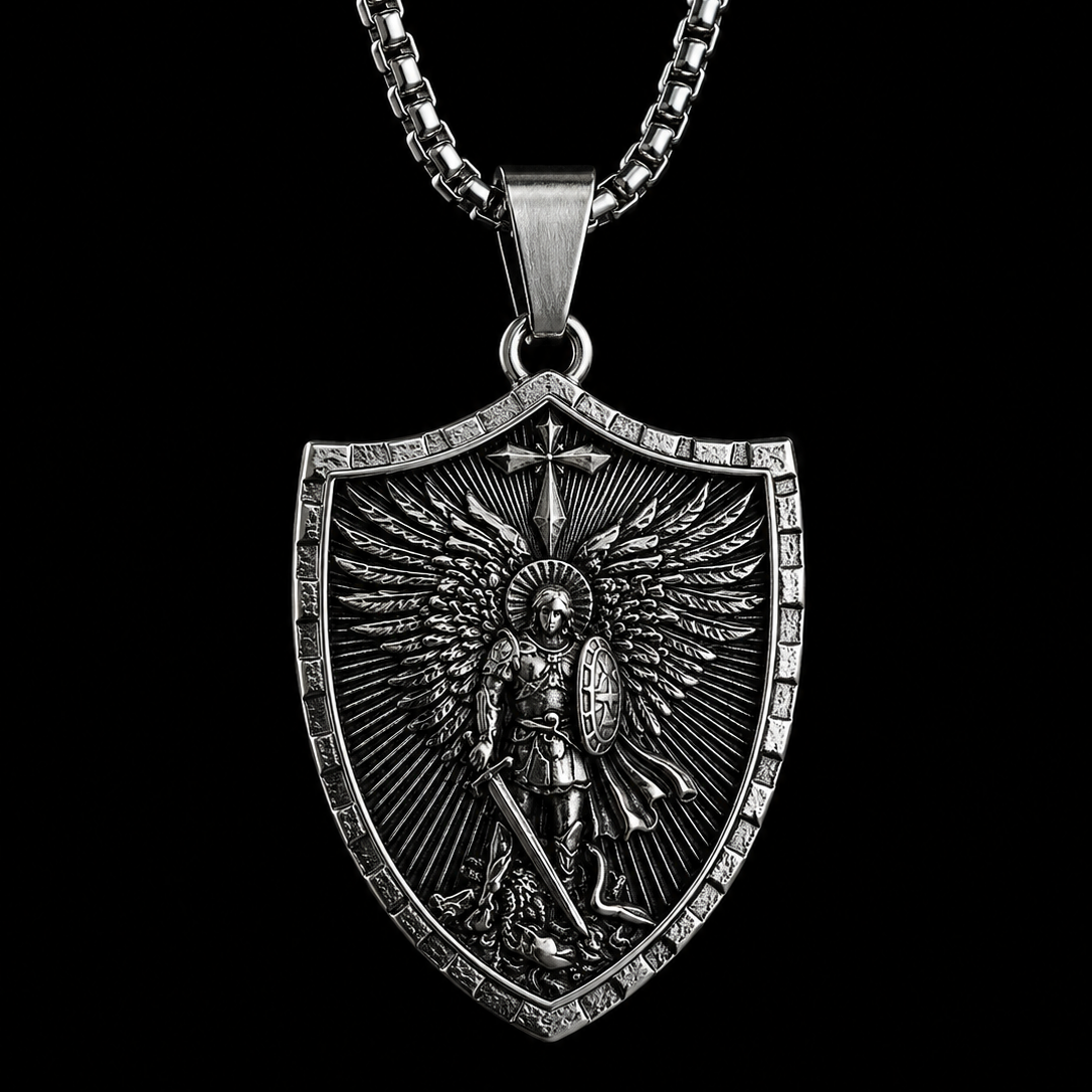 Vowryn Guardian Michael Armor Necklace