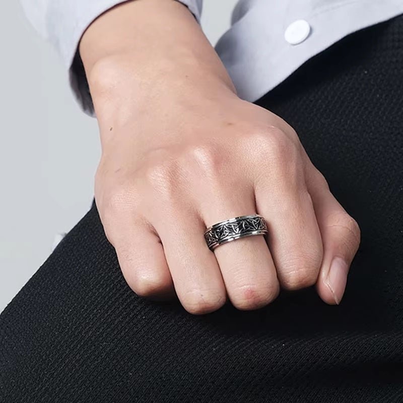 Vowryn Eternity Celtic Spinner Ring