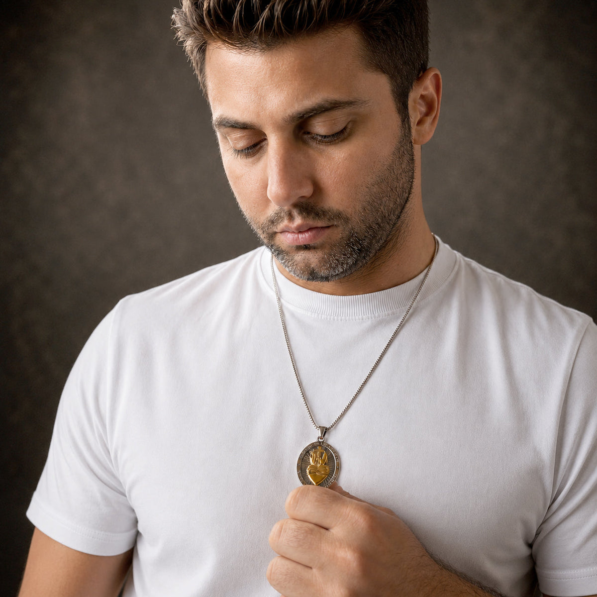 Vowryn Sacred Flame Reversible Medallion