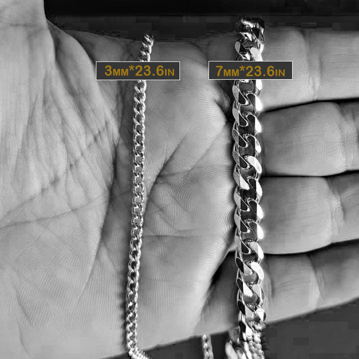 Vowryn Titan Cuban Chain Necklace
