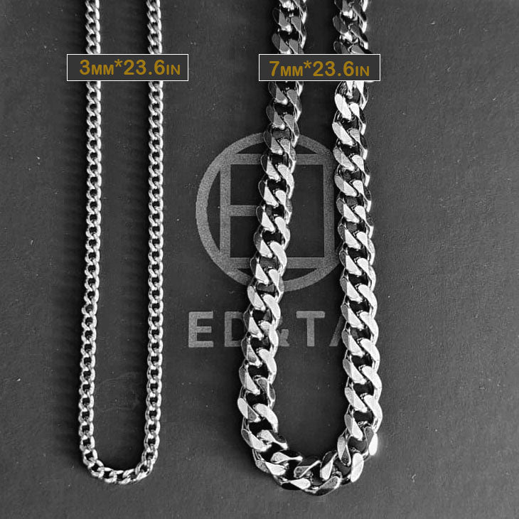 Vowryn Titan Cuban Chain Necklace