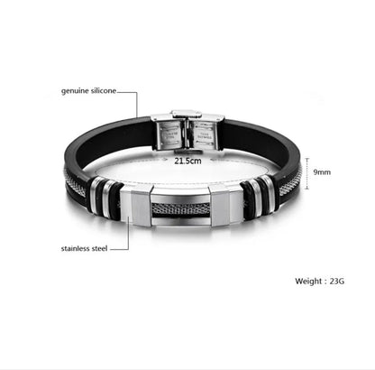 Vowryn Slateform Silicone Bangle