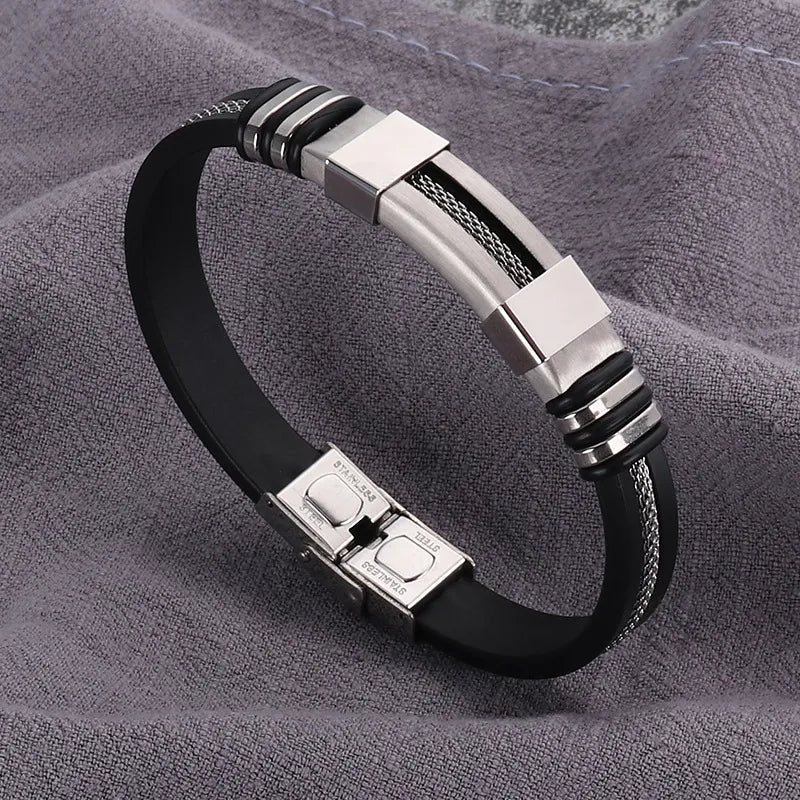 Vowryn Slateform Silicone Bangle