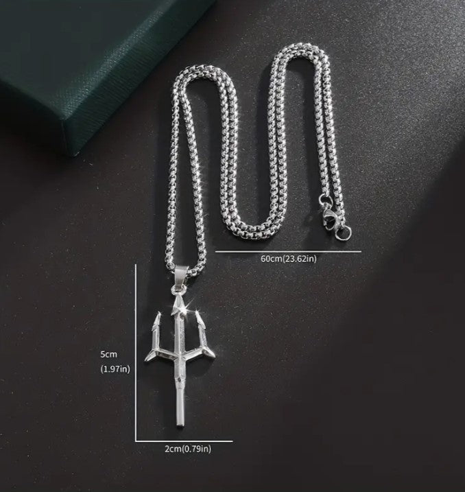 Vowryn Seaborn Trident Necklace