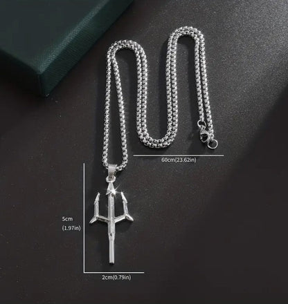 Vowryn Seaborn Trident Necklace