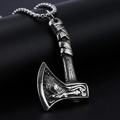 Vowryn Skeggox Viking Axe Necklace