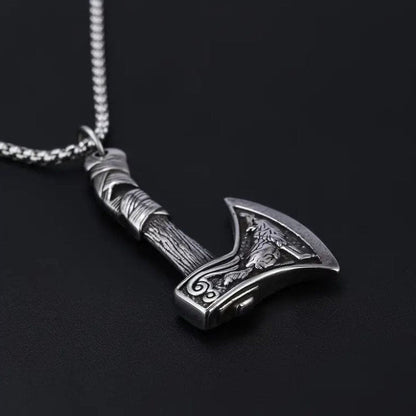 Vowryn Skeggox Viking Axe Necklace