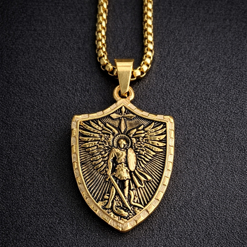 Vowryn Guardian Michael Armor Necklace