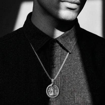 Vowryn Worldtree Helm of Awe Necklace