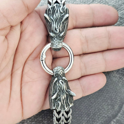 Vowryn Fenrir Twin-Head Bracelet