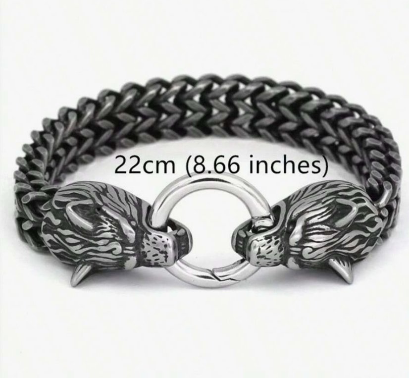 Vowryn Fenrir Twin-Head Bracelet