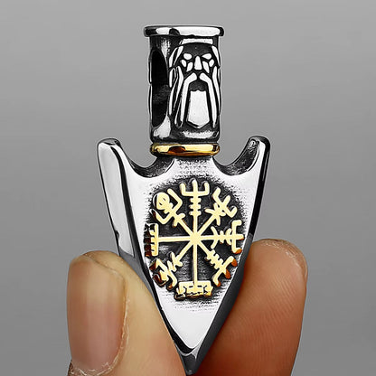 Vowryn Runepath Viking Arrow Necklace