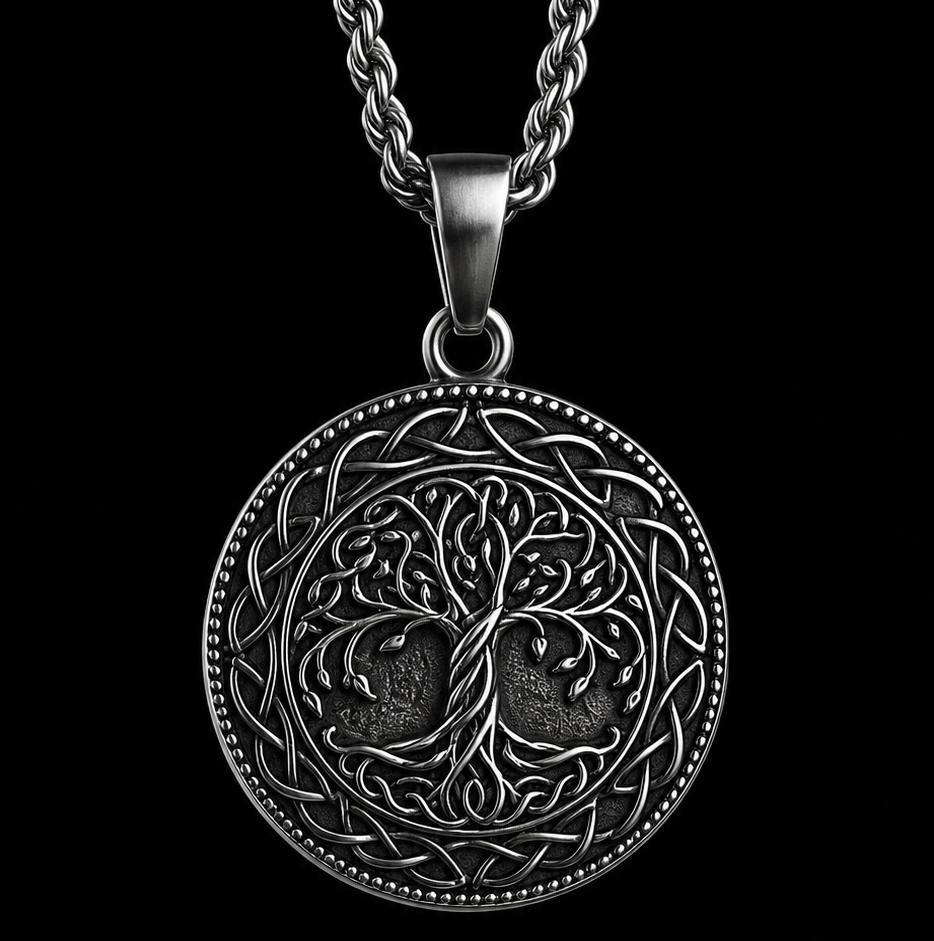 Vowryn Flourish Tree of Life Necklace for Women