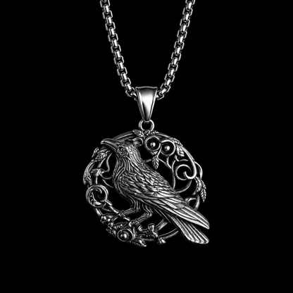 Vowryn Ravenwise Pendant Necklace for Women