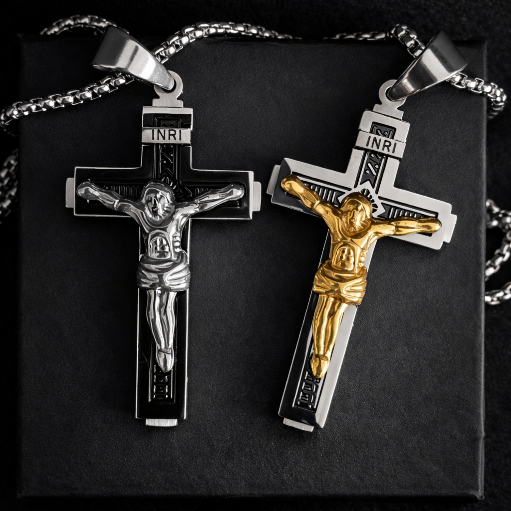 Vowryn Calvary Crucifix Necklace