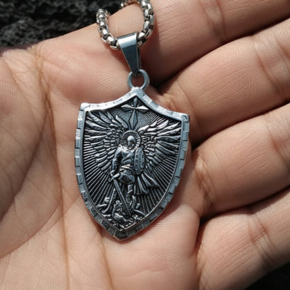 Vowryn Guardian Michael Armor Necklace