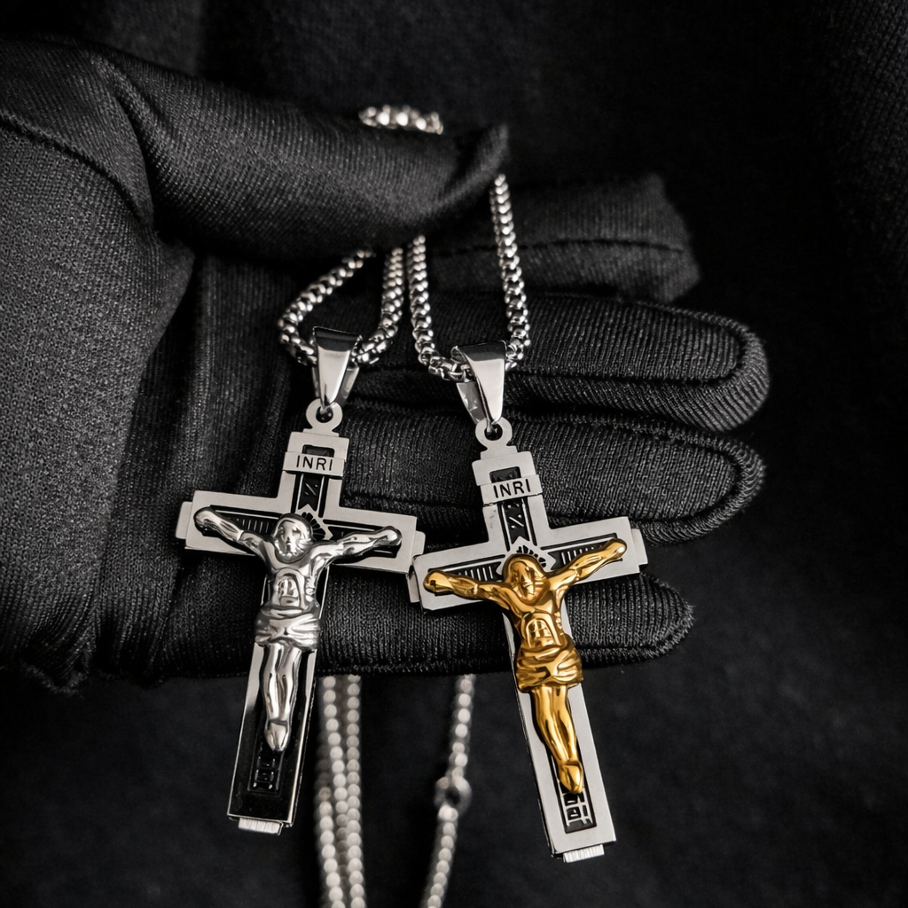 Vowryn Calvary Crucifix Necklace