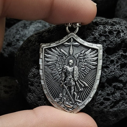 Vowryn Guardian Michael Armor Necklace
