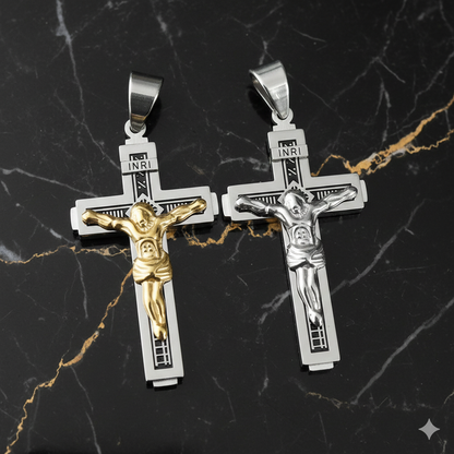 Vowryn Calvary Crucifix Necklace