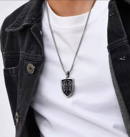 Vowryn Seraph Sword & Wings Necklace