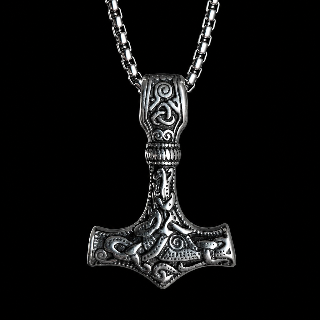 Vowryn Stormbearer Mjolnir Necklace