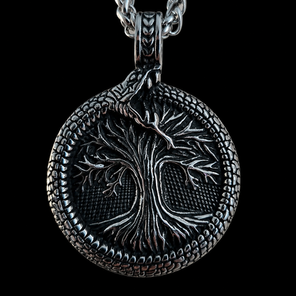 Vowryn Worldtree Helm of Awe Necklace