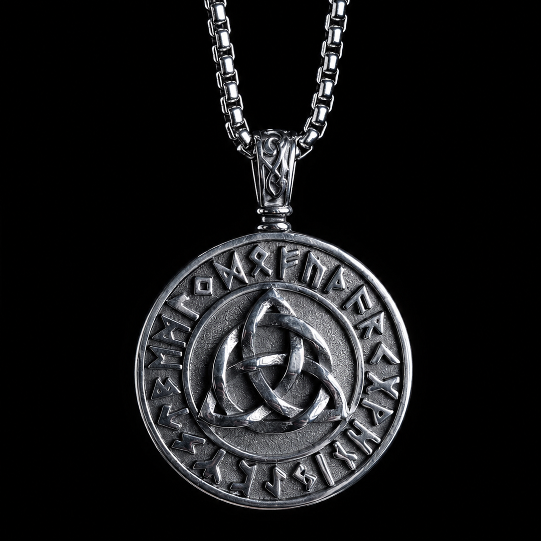 Vowryn Grand Rune Triquetra Medallion