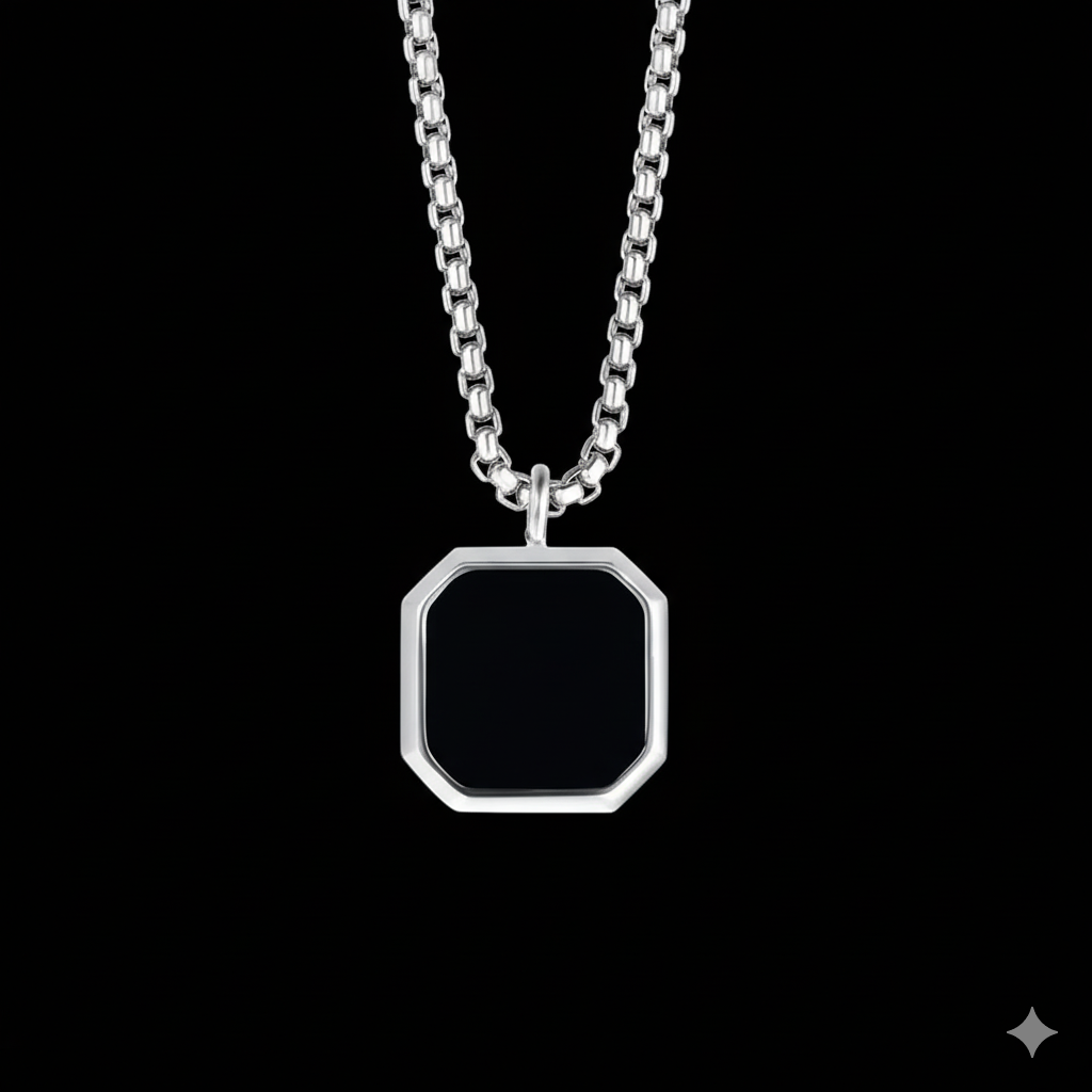 Vowryn Monolith Square Necklace